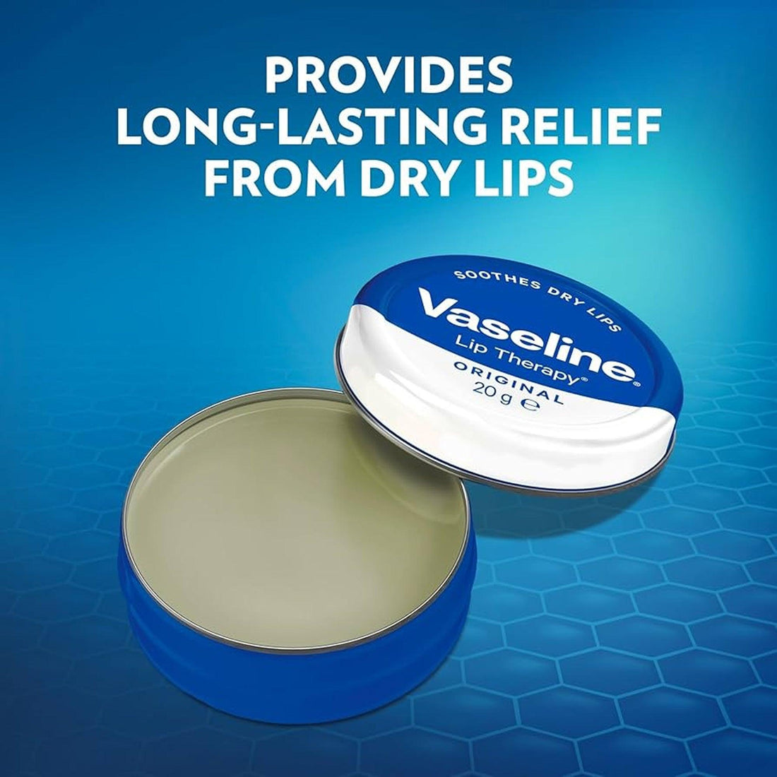 Vaseline Lip Therapy Lip Balm Original Tin 20gm